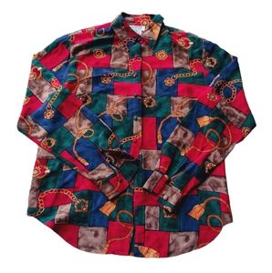 Vintage Allison Taylor silk blouse